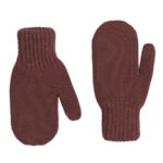 Loomknits Варежки вязаные шоколад