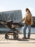 Nuna Коляска 2 в 1 Triv LX Caviar с зимним комплектом — изображение 14