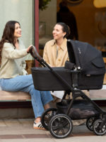 Nuna Коляска 2 в 1 Triv LX Caviar с зимним комплектом — изображение 2