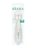 Beaba Эргономичная ложка для первого прикорма 1st Age Spoon Misty Green — изображение 2