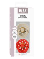 BIBS Набор из 2-х пустышек Boheme Latex Vanilla/Candy Apple 6-18 месяцев — изображение 3