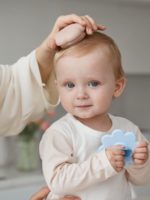 Edda Мочалка для мытья головы и тела 3в1 лен — изображение 2