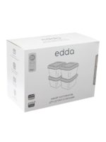 Edda Набор из 4-х силиконовых контейнеров мультиколор 180мл — изображение 10