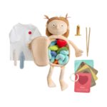 Happy Baby Мягкая игрушка кукла Funny anatomy