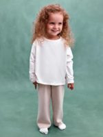 Loomknits Брюки вязаные топленое молоко — изображение 4