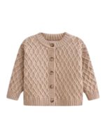 Loomknits Кардиган вязаный бежевый