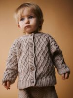 Loomknits Кардиган вязаный бежевый — изображение 2