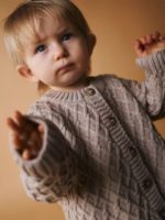 Loomknits Кардиган вязаный бежевый — изображение 3