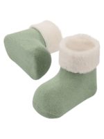 Mansita Махровые носки Mi оливково-молочные — изображение 2