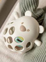 Nattou Игрушка-прорезыватель Lapidou Мишка Clay — изображение 4