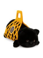 Orange Toys Мягкая игрушка Кот Барсик в сумке черный