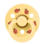 BIBS Пустышка Studio Colour Ladybug Friends Pale Butter 0-6 месяцев