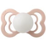 BIBS Пустышка ночная Supreme Silicone Glow Blush 6-36 месяцев
