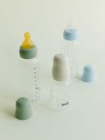 BIBS Бутылочка из полипропилена в наборе с латексной соской 270мл Baby Blue — изображение 3