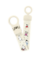 BIBS Держатель для пустышки Moomin Clip Loop Ivory