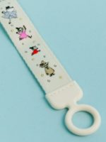 BIBS Держатель для пустышки Moomin Clip Loop Ivory — изображение 5