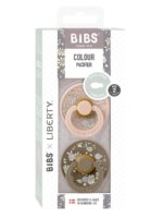 BIBS Набор из 2-х пустышек Liberty Colour Symmetrical Capel/Blush Mix 6-18 месяцев — изображение 3