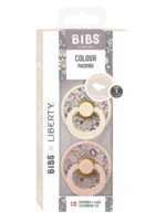 BIBS Набор из 2-х пустышек Liberty Colour Anatomical Eloise/Blush Mix 0-6 месяцев — изображение 3