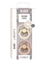 BIBS Набор из 2-х пустышек Liberty Colour Anatomical Eloise/Blush Mix 6-18 месяцев — изображение 3