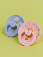 BIBS Набор из 2-х пустышек Colour Moomin Dreaming Baby Pink/Hush Mix 0-6 месяцев — изображение 4