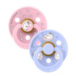 BIBS Набор из 2-х пустышек Colour Moomin Dreaming Baby Pink/Hush Mix 0-6 месяцев