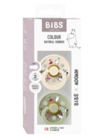 BIBS Набор из 2-х пустышек Colour Moomin Friends Ivory/Sage Mix 6-18 месяцев — изображение 4