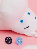 BIBS Набор из 2-х пустышек Colour Moomin Good Night Breeze/Deep Space Mix 0-6 месяцев — изображение 2