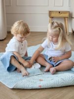 Buba Kids Двусторонний коврик для игр тихий океан/речная вода 115х115см — изображение 3