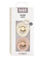 BIBS Набор из 2-х пустышек Colour Latex Anatomical Ivory/Blush 6-18 месяцев — изображение 3