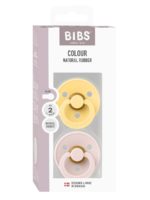 BIBS Набор из 2-х пустышек Colour Latex Pale Butter/Petal 6-18 месяцев — изображение 4