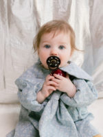 BIBS Набор из 2-х пустышек Colour Holiday Bow Ivory/Plum 0-6 месяцев — изображение 5