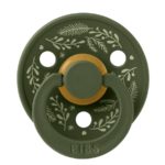 BIBS Пустышка Colour Holiday Leaf Hunter Green/Sage 6-18 месяцев
