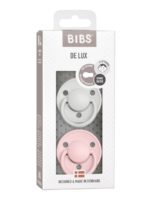 BIBS Набор из 2-х пустышек De Lux Silicone Haze/Blossom 0-36 месяцев — изображение 3