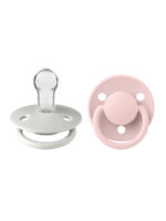 BIBS Набор из 2-х пустышек De Lux Silicone Haze/Blossom 0-36 месяцев — изображение 2