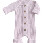 Mimibaby Комбинезон вязаный лавандовый