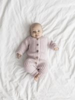 Mimibaby Комбинезон вязаный лавандовый — изображение 3