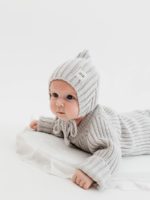 Mimibaby Шапка из хлопка Эльф стальная — изображение 4