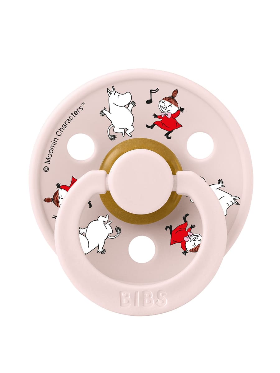 Moomin Colour Dancing Petal BIBS Пустышка Colour Moomin Dancing Petal 0-6 месяцев — изображение 1