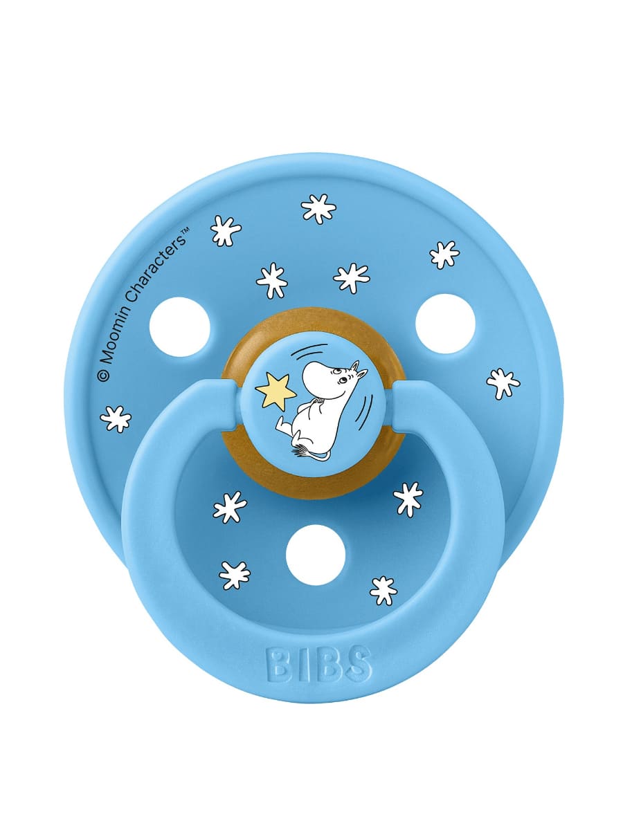 Moomin Colour Good Night Breeze BIBS Пустышка Colour Moomin Good Night Breeze 0-6 месяцев — изображение 1