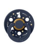 BIBS Пустышка Colour Moomin Good Night Deep Space 0-6 месяцев