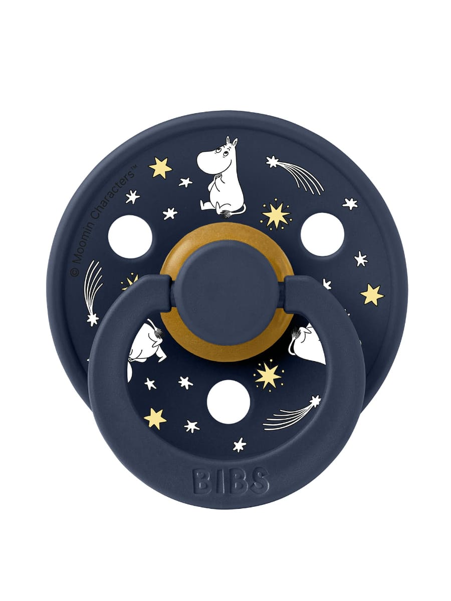 Moomin Colour Good Night Deep Space BIBS Пустышка Colour Moomin Good Night Deep Space 0-6 месяцев — изображение 1