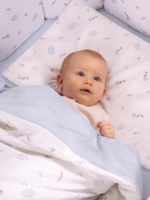 Perina Комплект постельного белья Sleepy голубой 100х70см — изображение 2