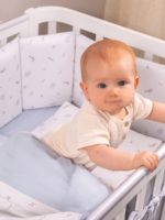 Perina Комплект постельного белья Sleepy голубой 100х70см — изображение 3