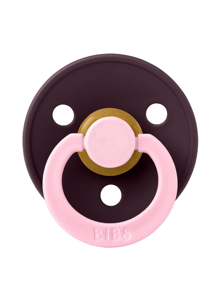 STUDIO Colour Fusion Plum Baby Pink BIBS Пустышка Studio Colour Fusion Plum/Baby Pink 6-18 месяцев — изображение 1