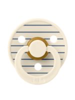 BIBS Пустышка Studio Colour Pin Latex Ivory/Steel Blue 6-18 месяцев