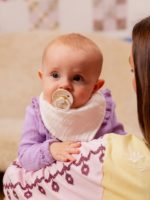 BIBS Набор из 4-х пустышек Studio Colour Latex Ivory Vanilla Mix/Ivory Steel Blue Mix 0-6 месяцев — изображение 4