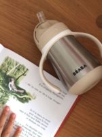 Beaba Поильник-термоc с трубочкой Tasse Paille Inox Clay 250мл — изображение 3