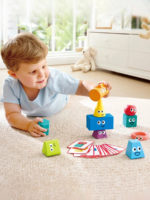 Hape Конструктор монтессори Геометрическая башня — изображение 2