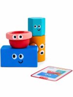 Hape Конструктор монтессори Геометрическая башня — изображение 4