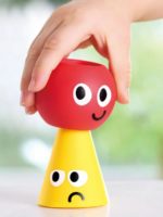 Hape Конструктор монтессори Геометрическая башня — изображение 3